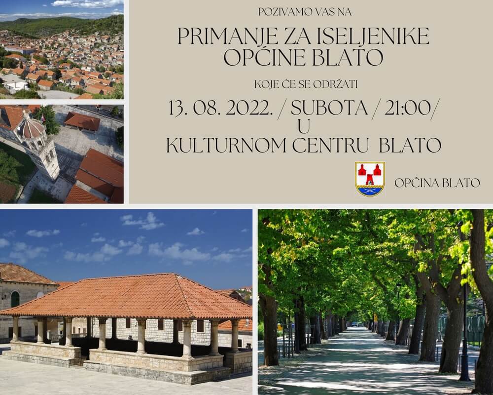 Primanje Iseljenici Blato 2022