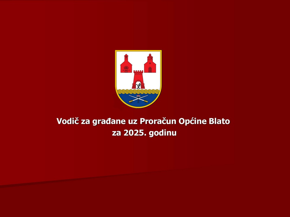 Vodič uz proračun 2025